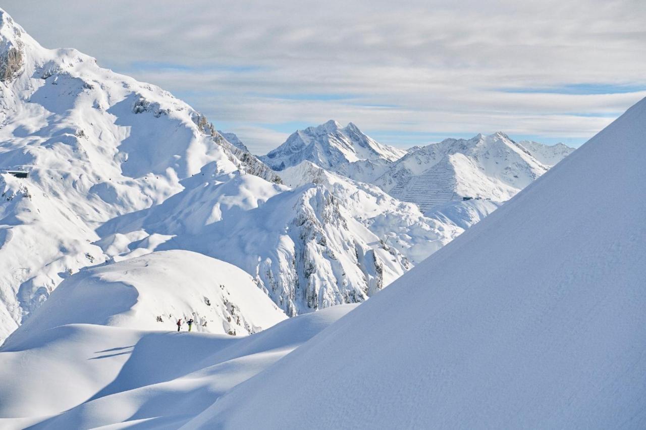 Fuxbau Appartement Stuben am Arlberg Buitenkant foto