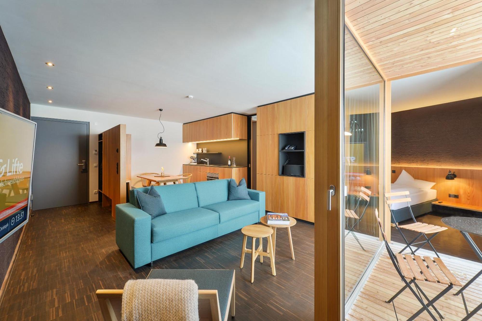 Fuxbau Appartement Stuben am Arlberg Buitenkant foto
