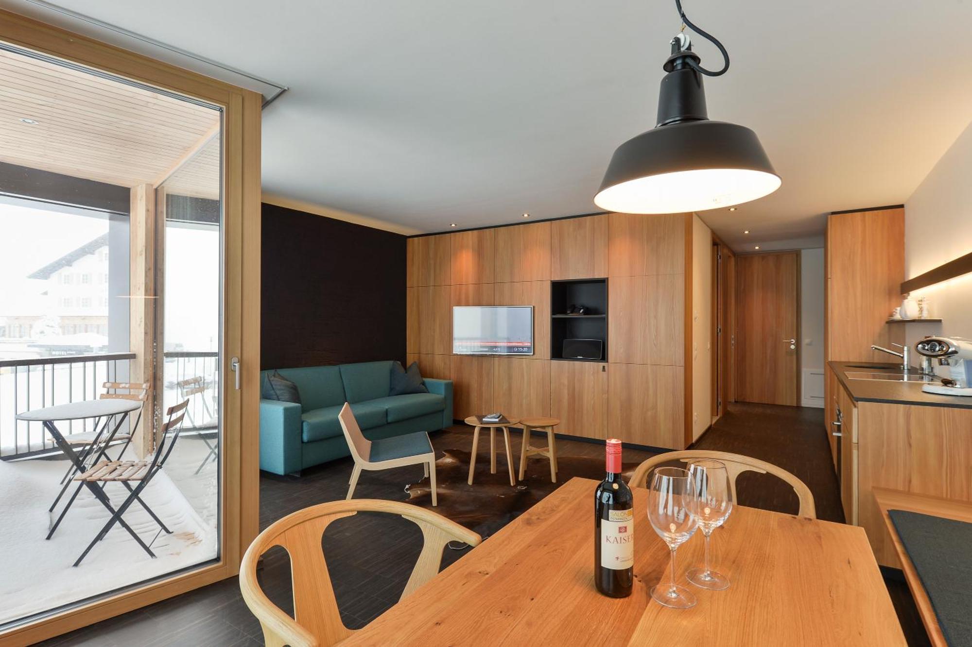 Fuxbau Appartement Stuben am Arlberg Buitenkant foto
