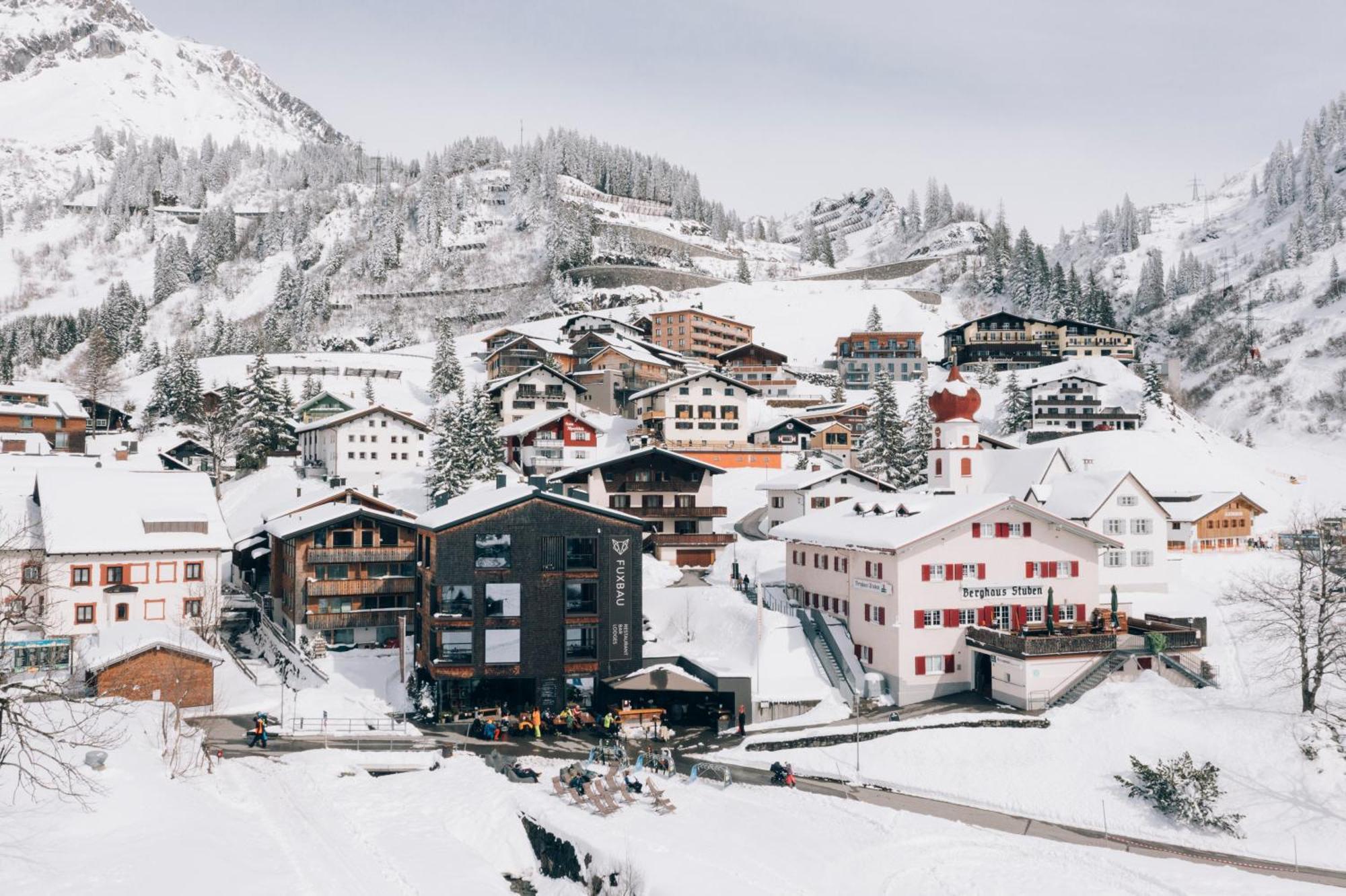 Fuxbau Appartement Stuben am Arlberg Buitenkant foto
